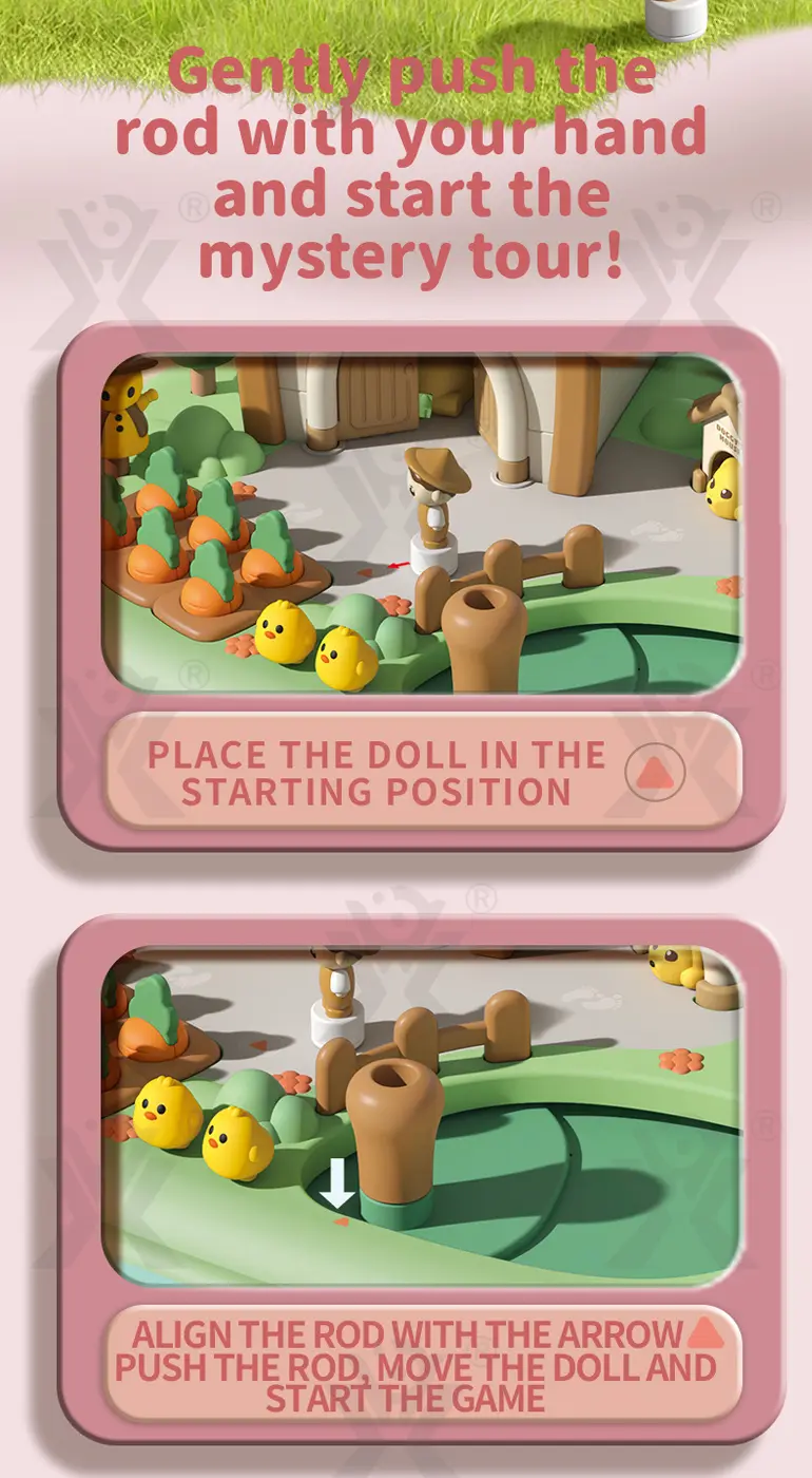 Children’s Magnetic Doll House Toy Table Game, Educational Family Fun Toy · TV10111 · detail image 6 of 8