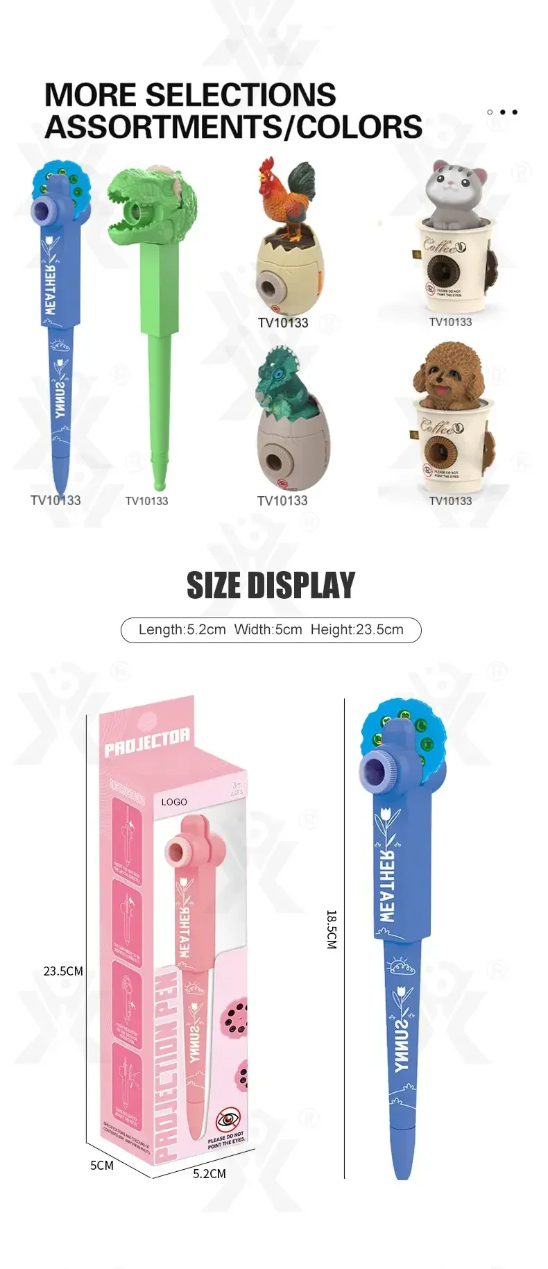Multifunctional Projection Pen Toy -Educational Toys Supply · TV10133 · detail image 5 of 5