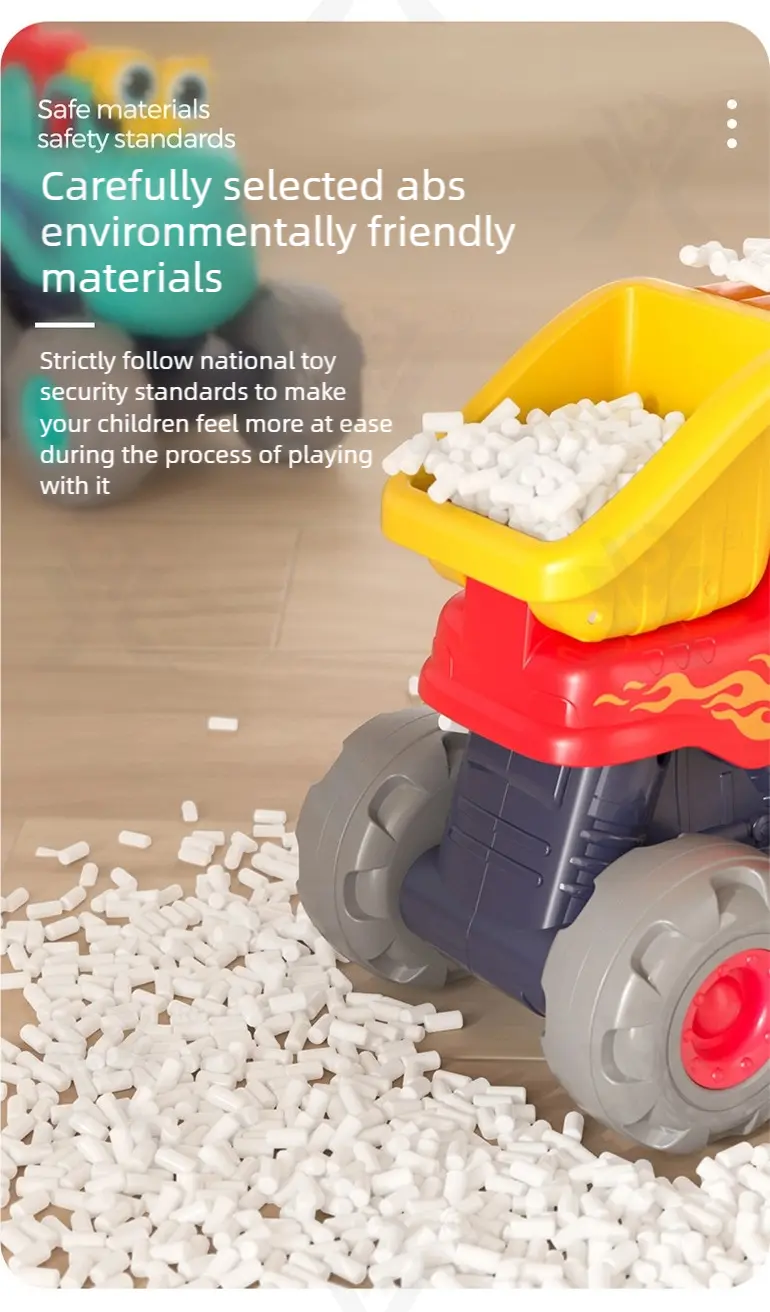 Pull Back Monster Car Toy, Fun Monster Construction Truck · TV10156 · detail image 9 of 11