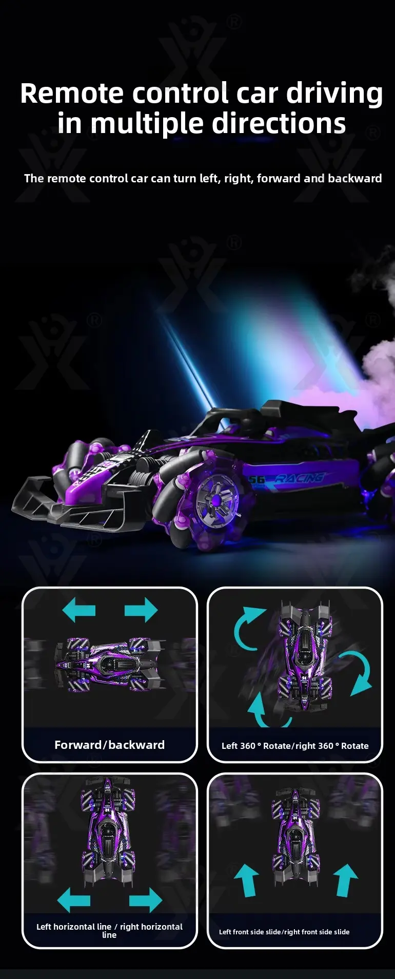 RC Double Spray Racing Car, Formula 1 · TV10155 · detail image 7 of 12