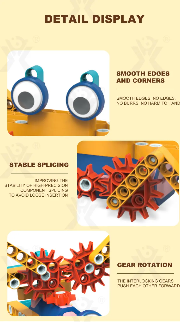 STEM Motorized Building Blocks Set -Educational Toys Chinese Manufacturers · TV10128 · detail image 12 of 12