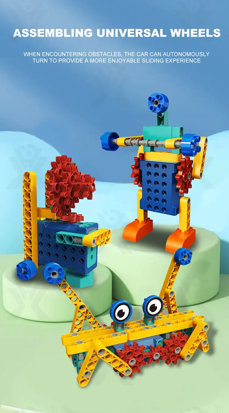 STEM Motorized Building Blocks Set -Educational Toys Chinese Manufacturers · TV10128 · detail image 6 of 12