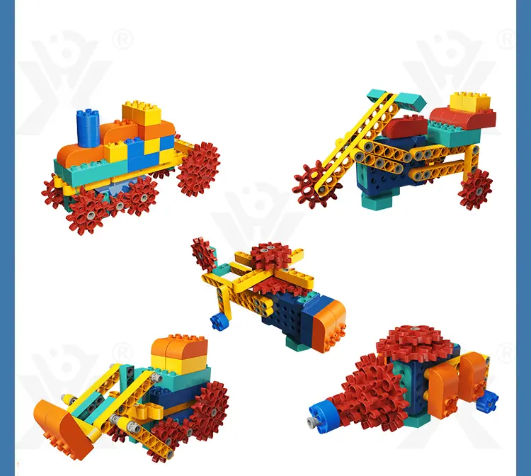 STEM Motorized Building Blocks Set -Educational Toys Chinese Manufacturers · TV10128 · detail image 8 of 12