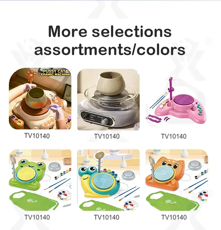 Pottery Machine Toy, Snail Shaped, For Kids · TV10140 · detail image 10 of 11