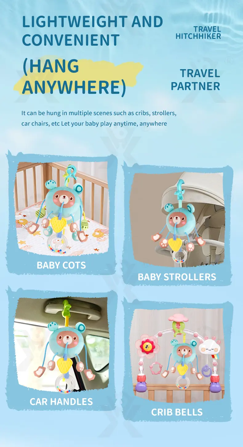 Soft Cartoon Hanging Rattle Toy · TV10144 · detail image 8 of 10