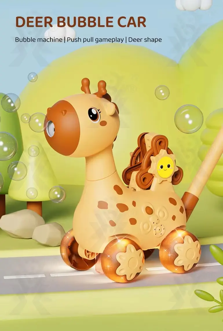 Deer Bubble Trolley, Baby Walker Supply · TV10164 · detail image 1 of 8