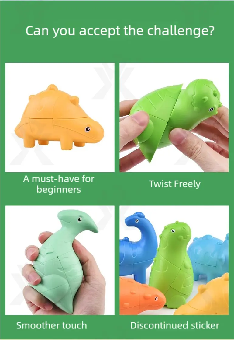 Dinosaur Shape Magic Cube Toy · TV10170 · detail image 5 of 7