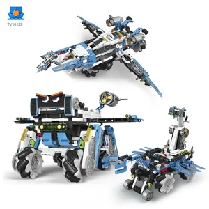3 in 1 Programmable Robotics Kit with Remote and App Control, STEM Educational Building Toy For Kids