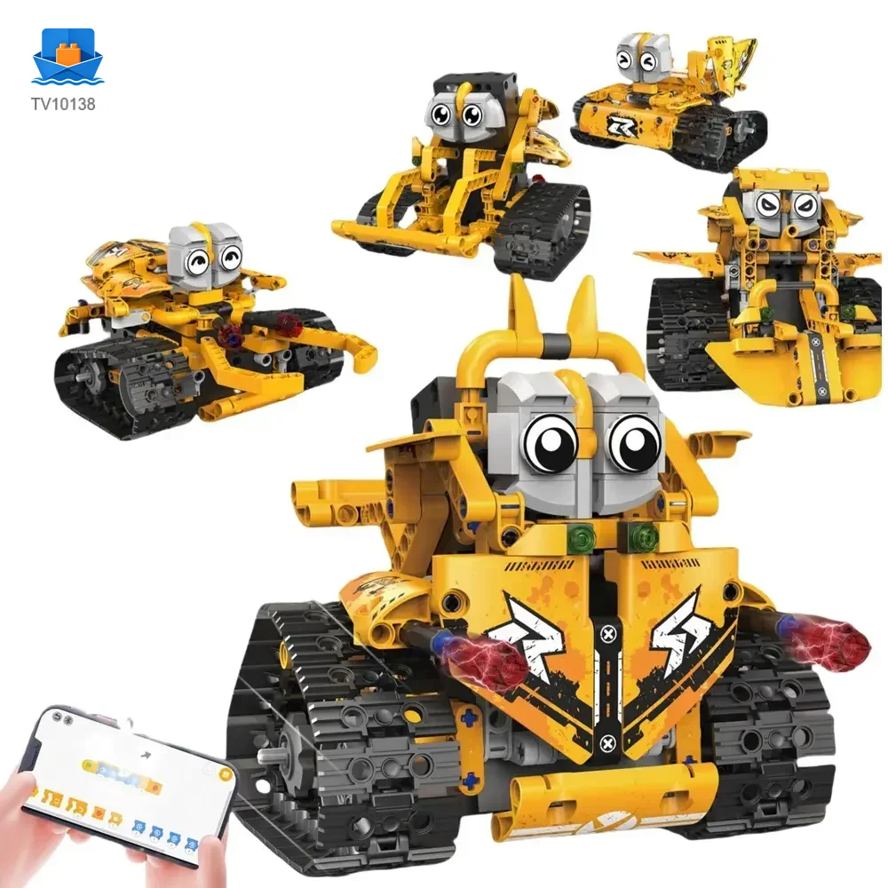5-in-1 Robot Building Set, Remote and App Control Compatible · TV10138 · product photo 1 of 8