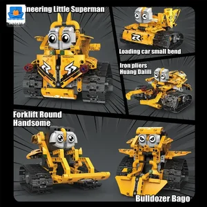 5-in-1 Robot Building Set, Remote and App Control Compatible · TV10138 · product photo 2 of 8