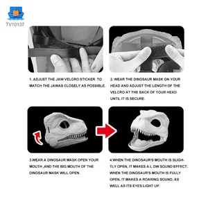 DIY Dinosaur Mask with Movable Jaw · TV10137 · product photo 4 of 7