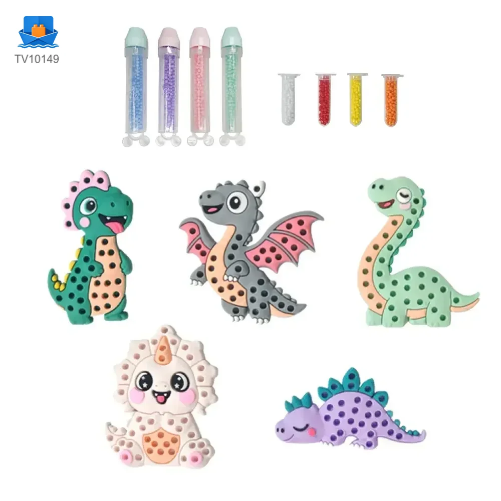 Dinosaur DIY Bead Art Set Toys · TV10149 · product photo 1 of 6