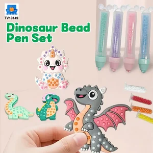 Dinosaur DIY Bead Art Set Toys · TV10149 · product photo 2 of 6