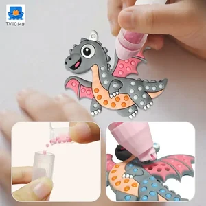Dinosaur DIY Bead Art Set Toys · TV10149 · product photo 4 of 6