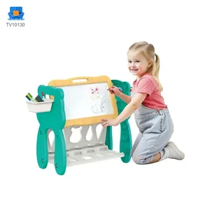 Multi-Functional Learning Table & Art Easel, Drawing Board & Building Blocks Set Toy- Educational Toys Factory Supply · TV10130 · product photo 2 of 6