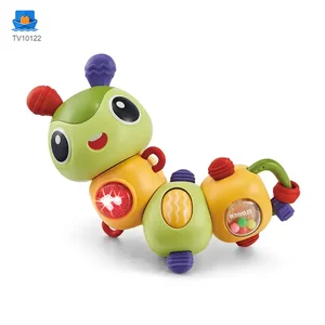 Electric Caterpillar Toy with Music, Sound, Lighting, and 360 Degree Rotation · TV10122 · product photo 3 of 8