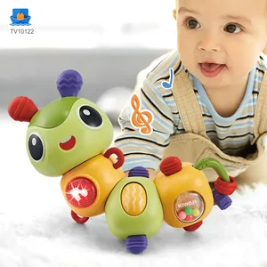 Electric Caterpillar Toy with Music, Sound, Lighting, and 360 Degree Rotation · TV10122 · product photo 4 of 8
