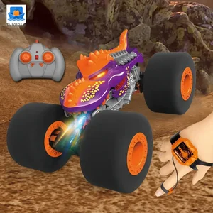 Gesture RC Dinosaur Car Toys,1:16 Dinosaur Monster Truck RC Stunt Car with Music Light Spray Mist · TV10121 · product photo 2 of 6