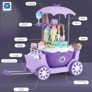 Simulated Ice Cream Princess Cart Toy, Play House Toys · TV10163 · product photo 4 of 8
