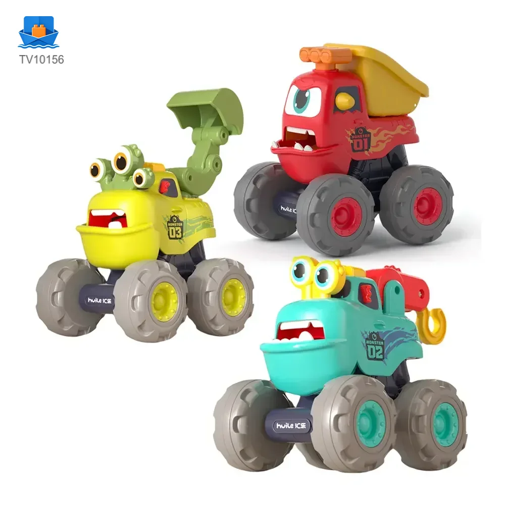 Pull Back Monster Car Toy, Fun Monster Construction Truck · TV10156 · product photo 1 of 16