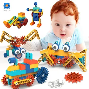 STEM Motorized Building Blocks Set -Educational Toys Chinese Manufacturers · TV10128 · product photo 2 of 7