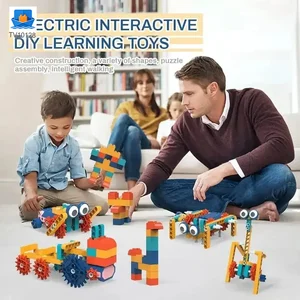 STEM Motorized Building Blocks Set -Educational Toys Chinese Manufacturers · TV10128 · product photo 3 of 7