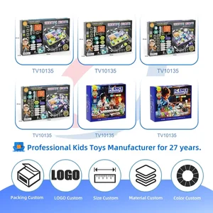 Science Toy Set, DIY Scientific Circuits Set, 45 Pieces, 6 Cards · TV10135 · product photo 4 of 7
