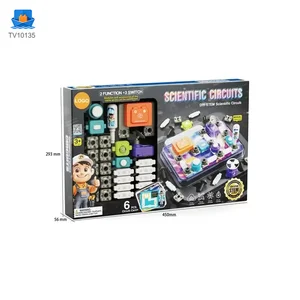 Science Toy Set, DIY Scientific Circuits Set, 45 Pieces, 6 Cards · TV10135 · product photo 5 of 7