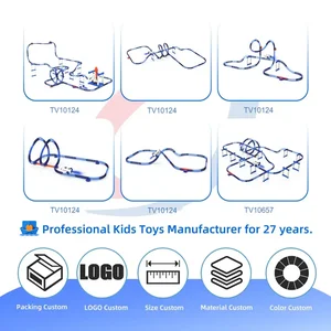 Plastic Space Theme Assemble Building Block Electric Track Toy Set · TV10124 · product photo 6 of 9