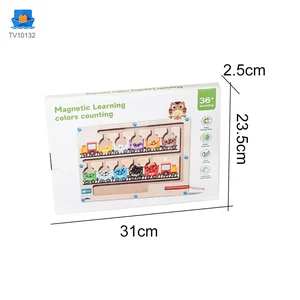 Wooden Train Magnetic Maze, Montessori Magnetic Toy for Kids · TV10132 · product photo 4 of 5