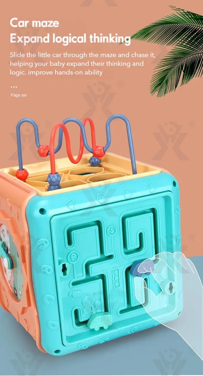 Baby Activity Cube Shape Sorting Activity Center · TV10083 · detail image 6 of 10