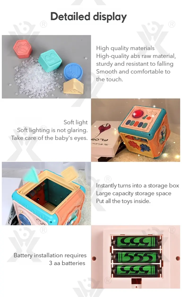 Baby Activity Cube Shape Sorting Activity Center · TV10083 · detail image 8 of 10