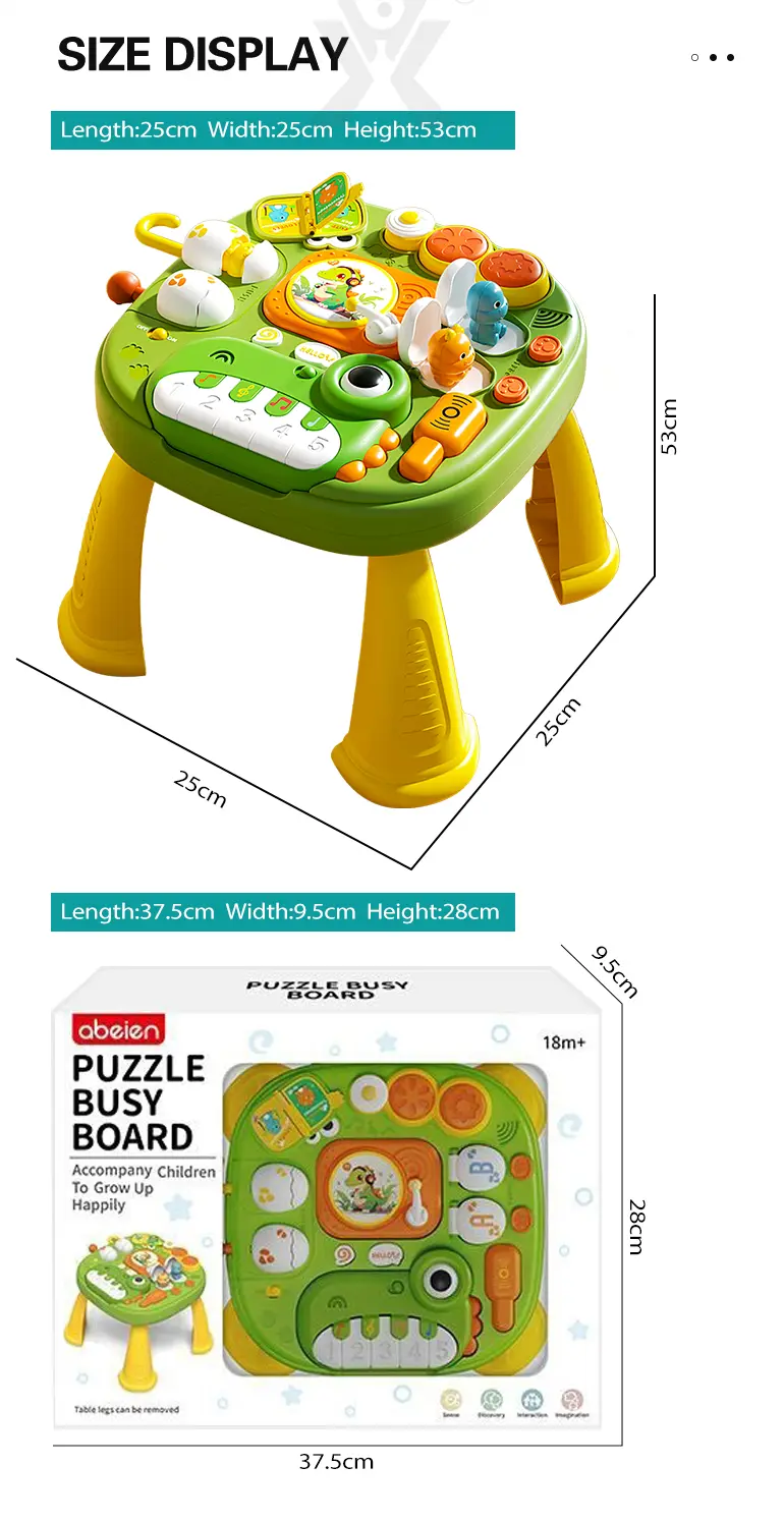 Baby Activity Center Table, Dinosaur Theme · TV10076 · detail image 13 of 13