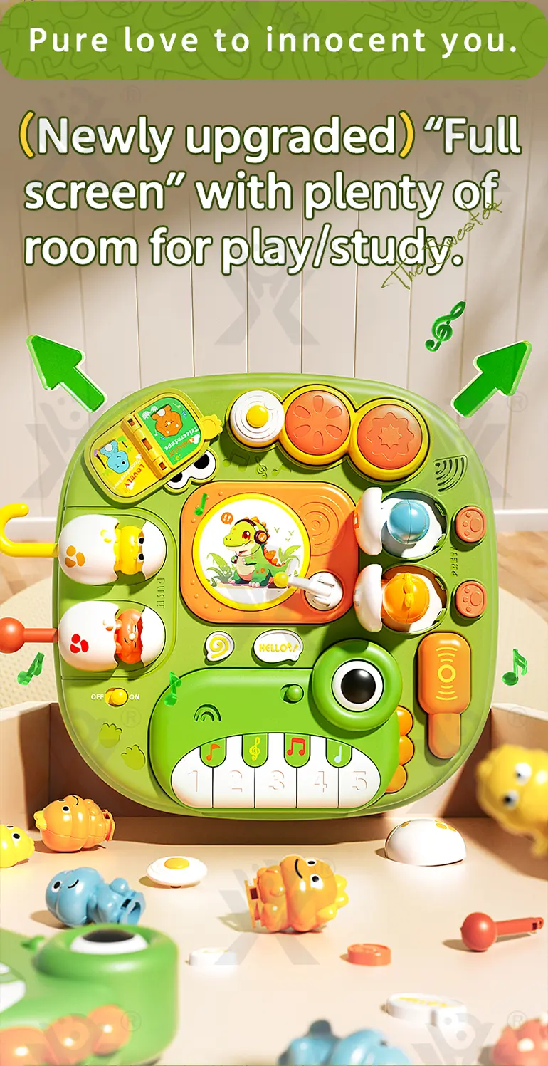 Baby Activity Center Table, Dinosaur Theme · TV10076 · detail image 4 of 13
