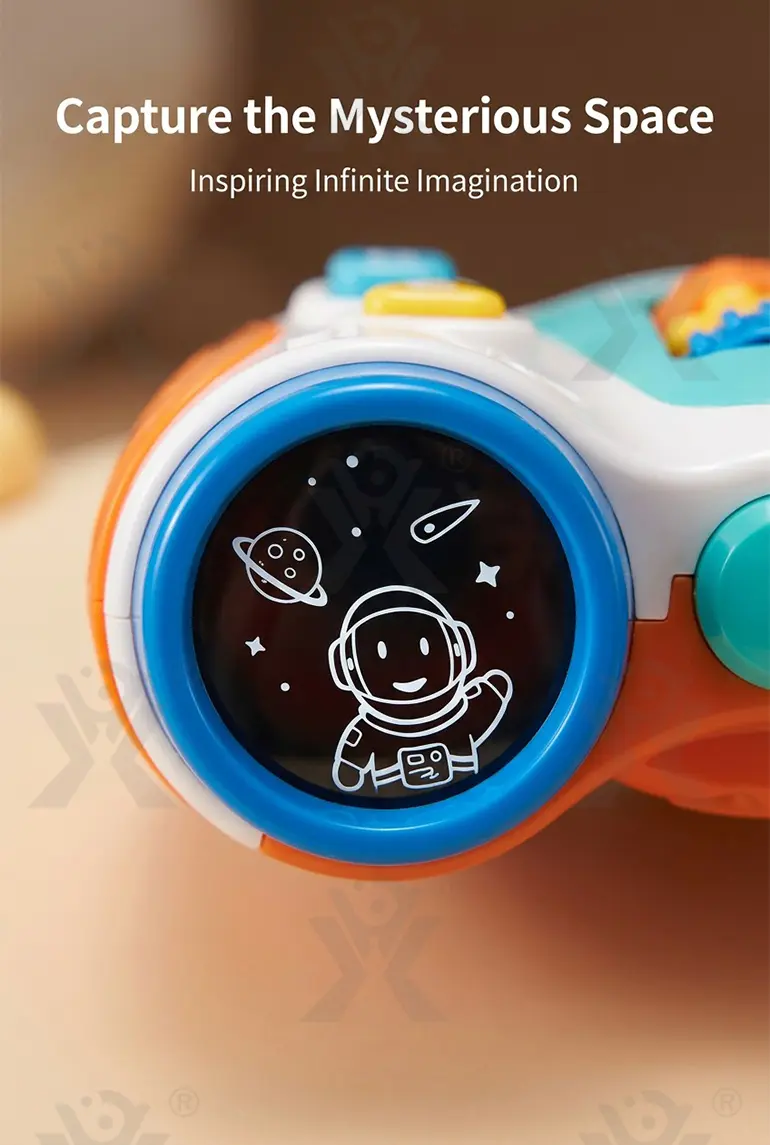 Baby Telescope Toy With Sound & Light, Toddler Interactive Learning Binoculars- Educational Toddler Toys · TV10073 · detail image 2 of 8