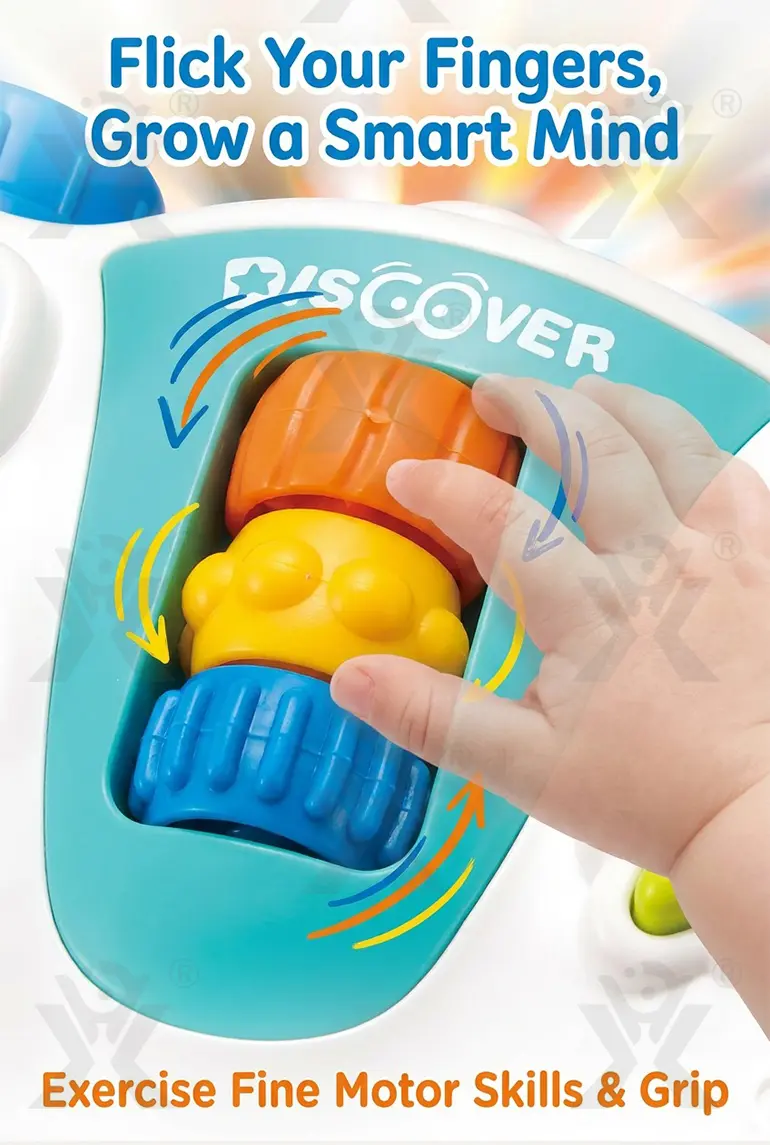 Baby Telescope Toy With Sound & Light, Toddler Interactive Learning Binoculars- Educational Toddler Toys · TV10073 · detail image 4 of 8