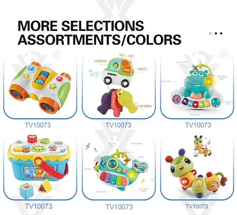 Baby Telescope Toy With Sound & Light, Toddler Interactive Learning Binoculars- Educational Toddler Toys · TV10073 · detail image 7 of 8