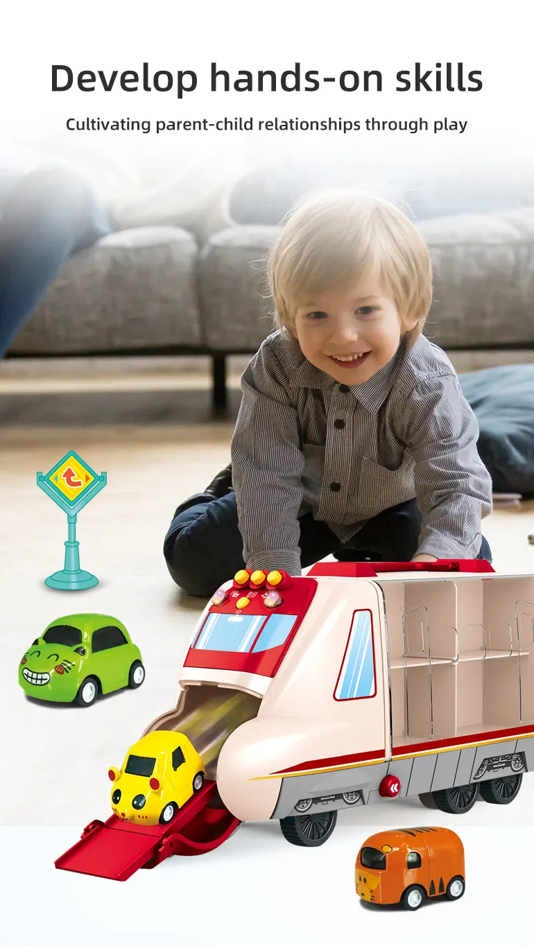 Carrier Vehicles Toy, Multifunctional Buttons, Colorful Music and Lighting · TV10116 · detail image 3 of 9