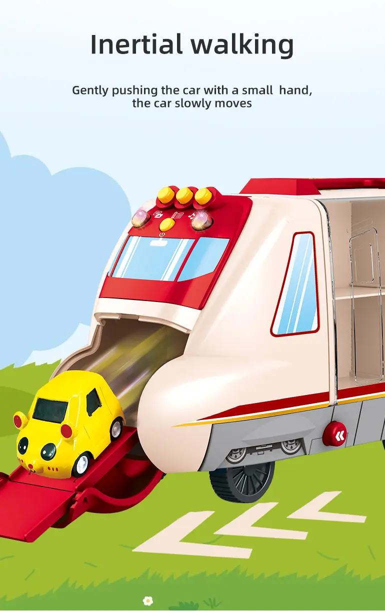 Carrier Vehicles Toy, Multifunctional Buttons, Colorful Music and Lighting · TV10116 · detail image 4 of 9