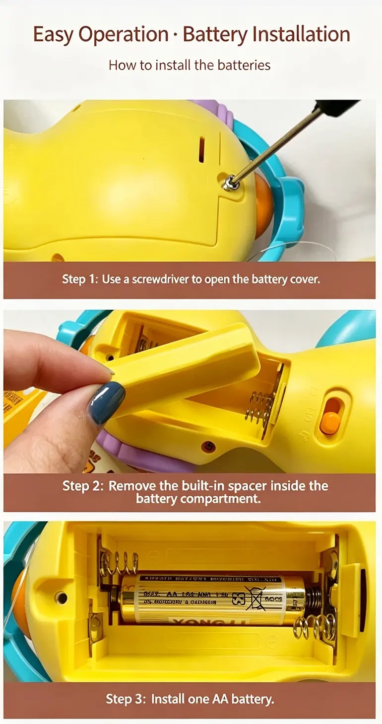 Interactive Dancing Duck Toy, Dual Modes · TV10066 · detail image 8 of 12