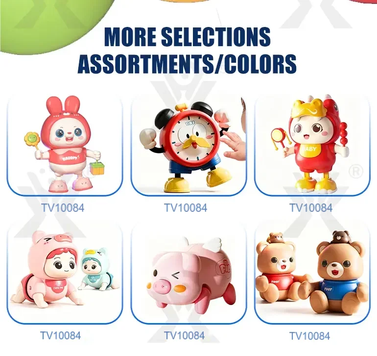 Dancing Rabbit Toy for Kids with Dynamic Music & Cool Lights · TV10084 · detail image 8 of 9