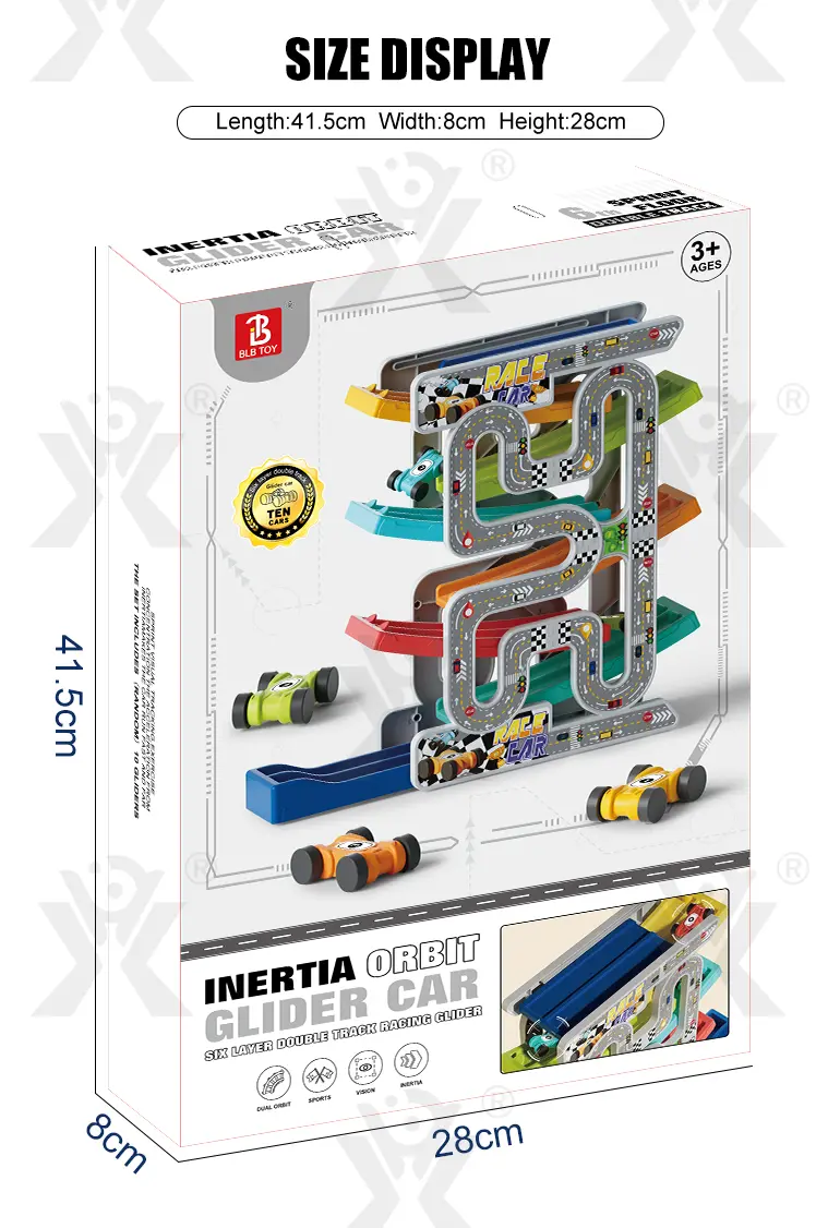 Dual Race Track Car Toy, Bulk Track Toy Supplier · TV10081 · detail image 10 of 10