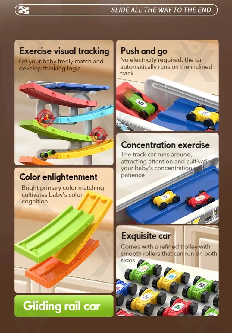 Dual Race Track Car Toy, Bulk Track Toy Supplier · TV10081 · detail image 2 of 10