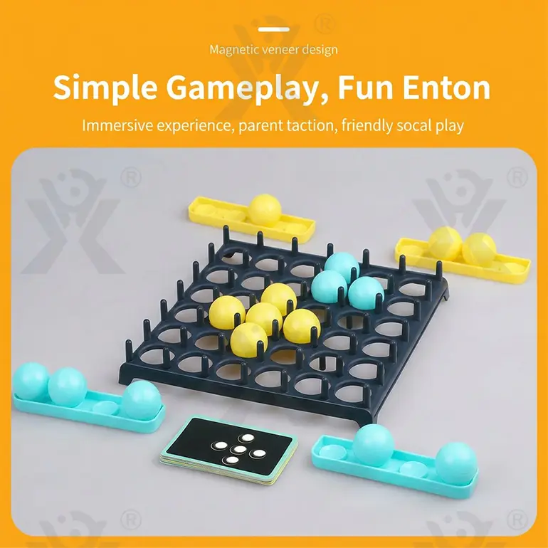 Jumping Ball Tabletop Game, Grid-Matching · TV10079 · detail image 6 of 8