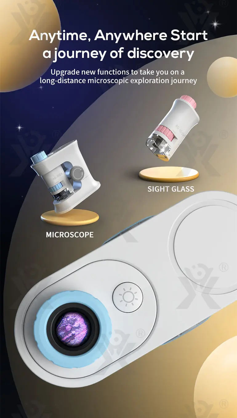 Kids’ Magnetic Microscope Toy, Ultra-High Magnification · TV10082 · detail image 2 of 9