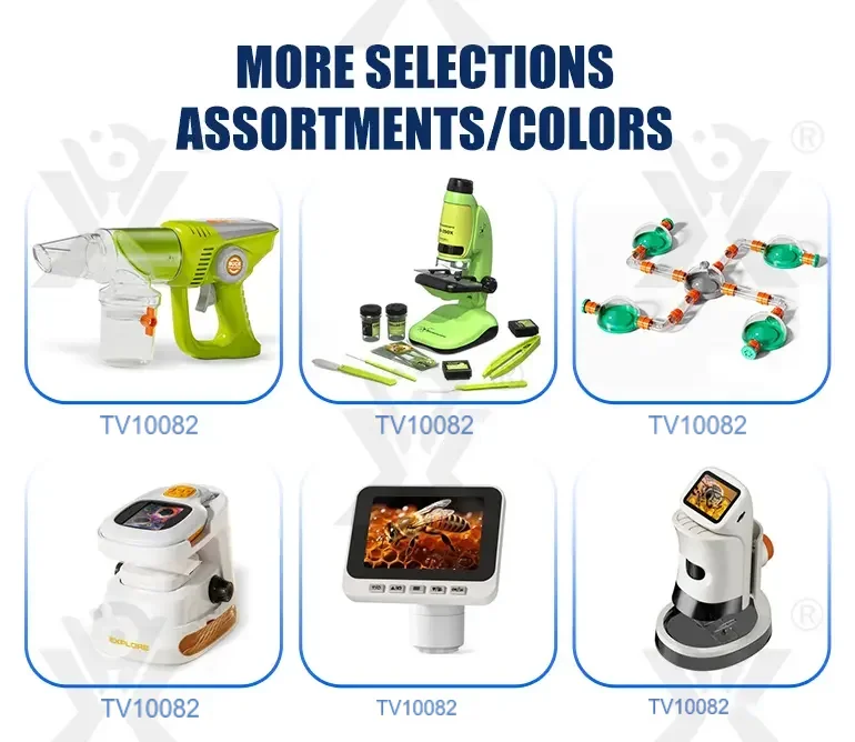 Kids’ Magnetic Microscope Toy, Ultra-High Magnification · TV10082 · detail image 8 of 9