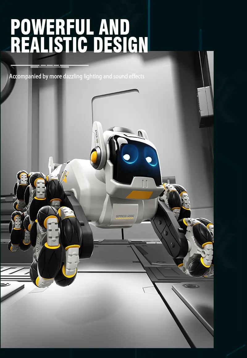 Remote Control 8-Wheel Climbing Mechanical Robot Dog-RC Dog Toy · TV10103 · detail image 12 of 17
