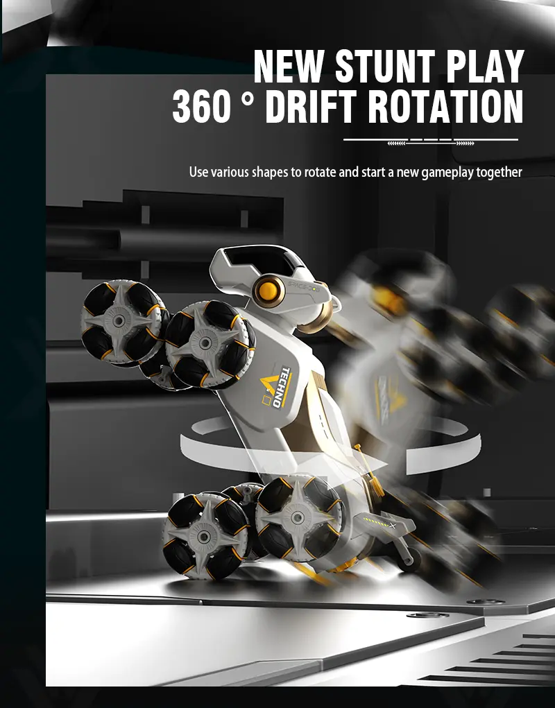 Remote Control 8-Wheel Climbing Mechanical Robot Dog-RC Dog Toy · TV10103 · detail image 6 of 17