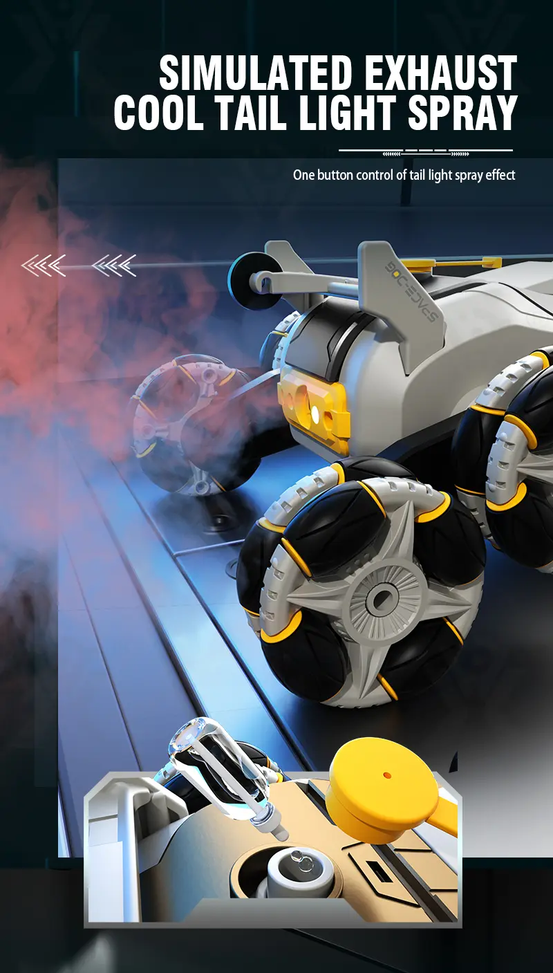 Remote Control 8-Wheel Climbing Mechanical Robot Dog-RC Dog Toy · TV10103 · detail image 9 of 17