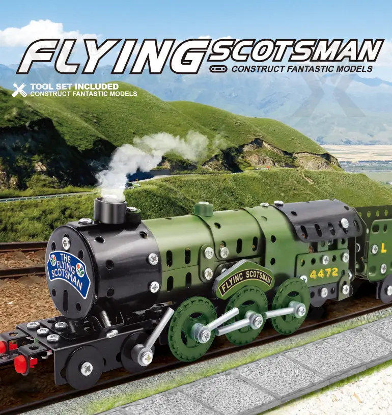 Metal Building Model Train Toy · TV10077 · detail image 1 of 7